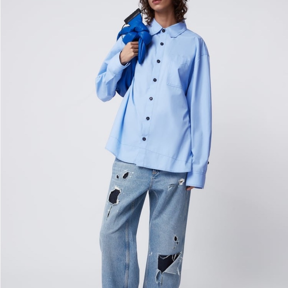 Zara X Adererror - Blue Button-Up